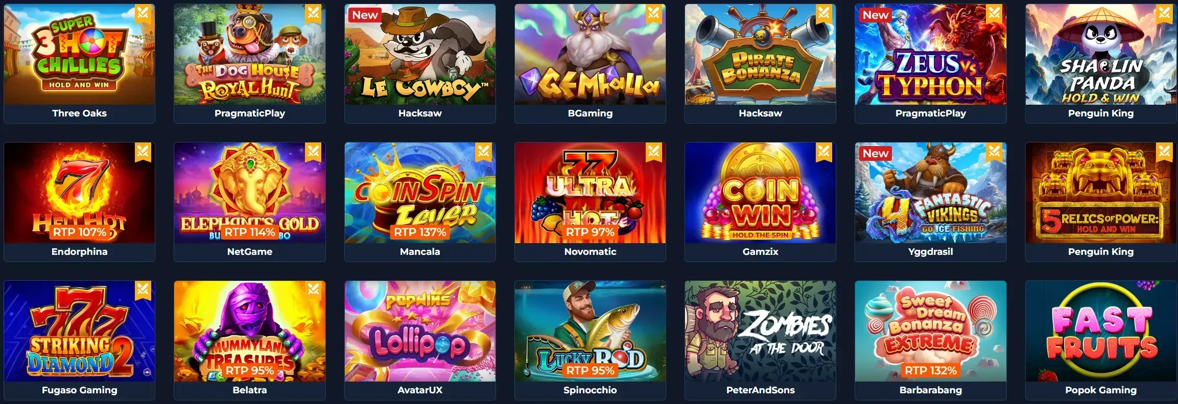 Vibespins klassieke 7 slots