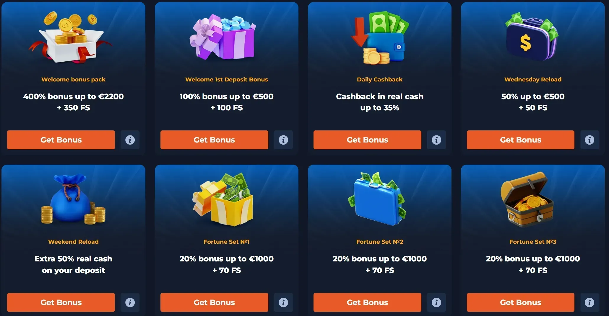 Vibespins Casino welkomstbonus en promoties