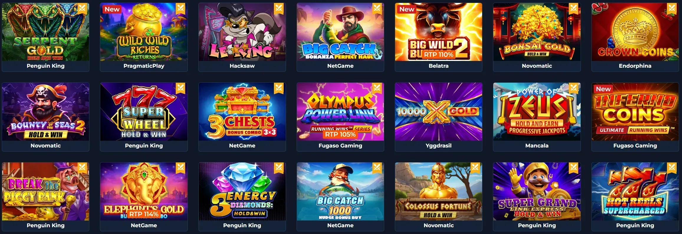 Vibe Spins jackpot games