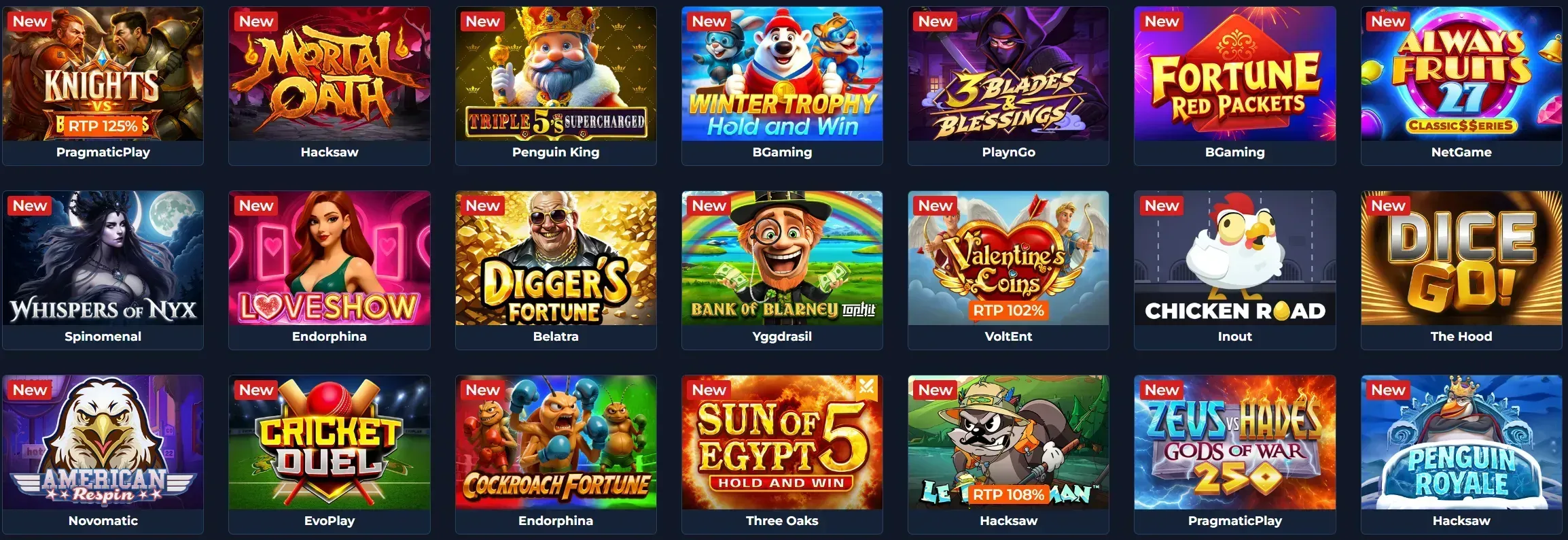 Vibespins Casino nieuwe slots