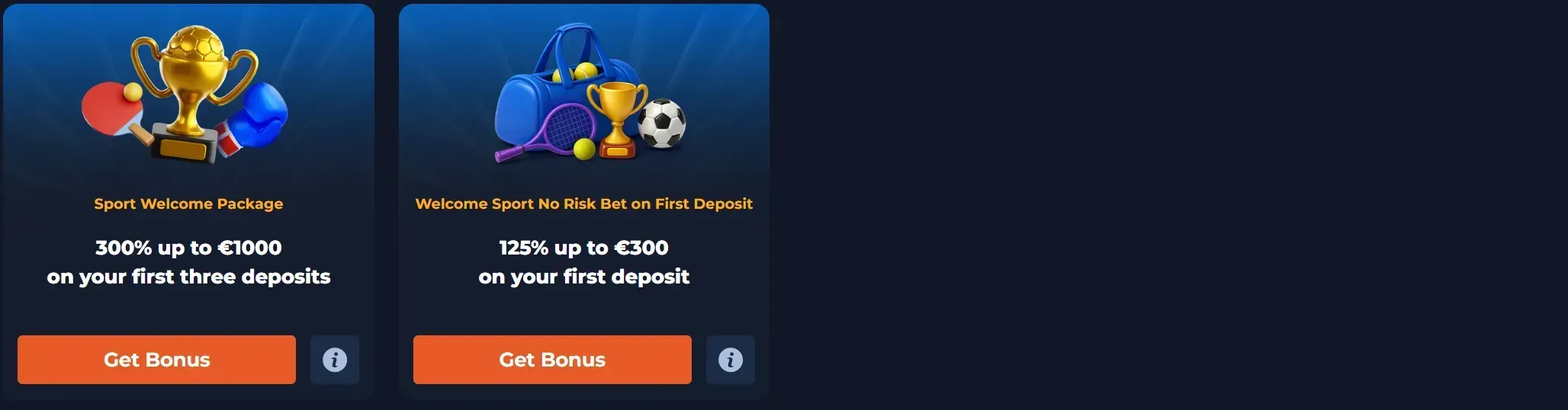 Vibe Spins sport bonussen