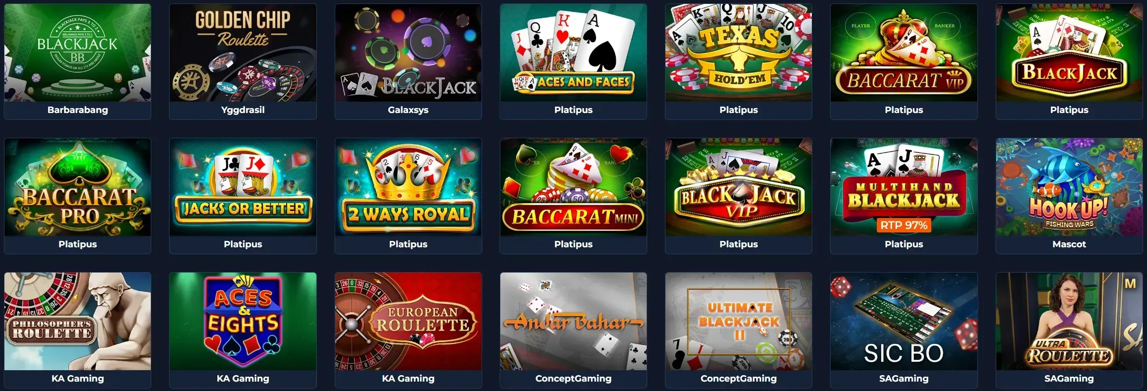 Vibespins tafelspellen