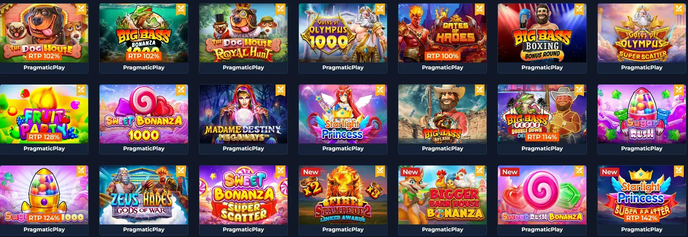 Vibespins toernooigames